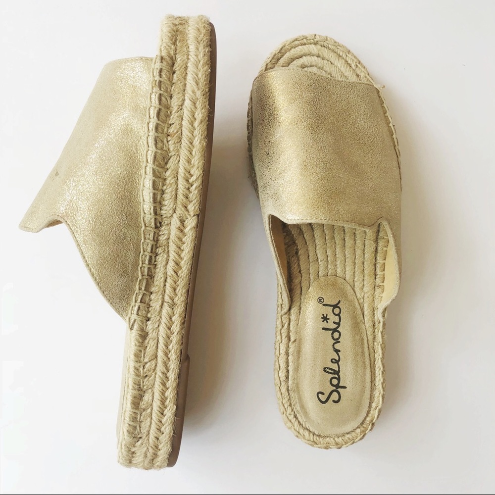 ⭐️NEW⭐️Splendid “Franci” espadrilles slides (7.5)